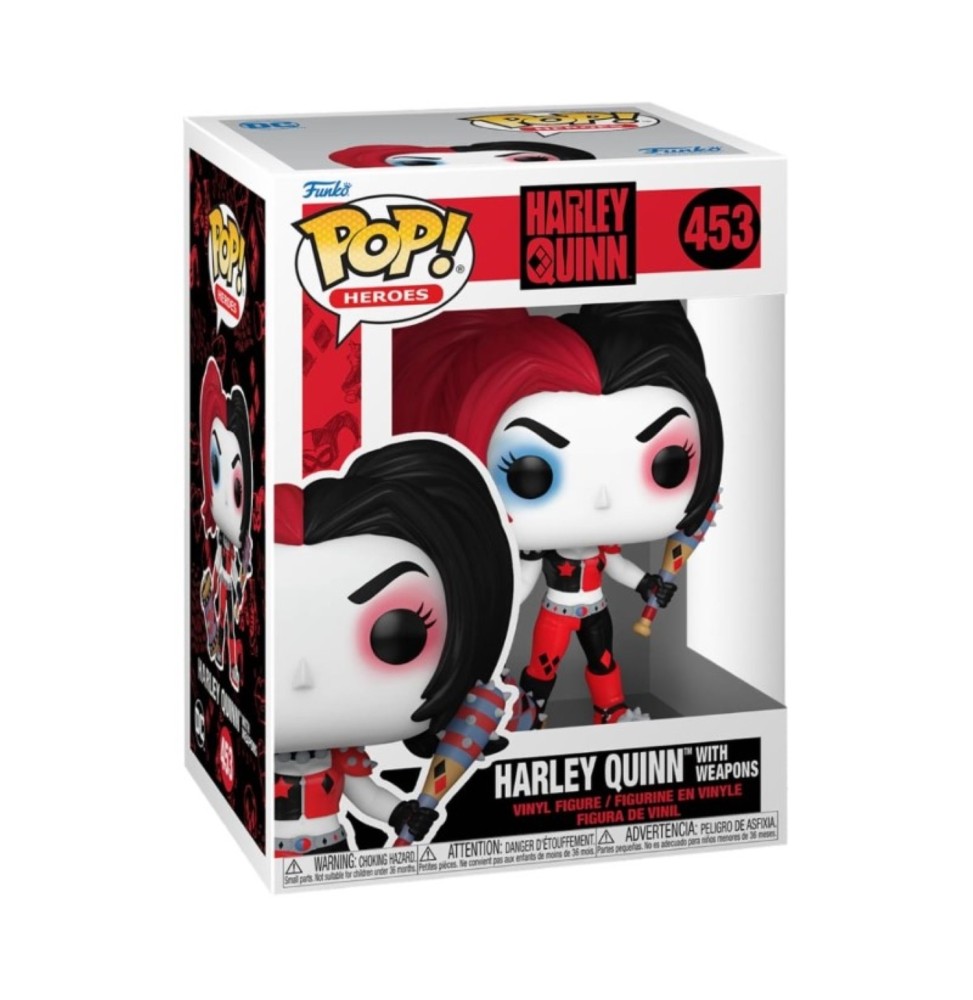 Figurine DC Comics - Harley Quinn W/ Weapons Pop 10cm