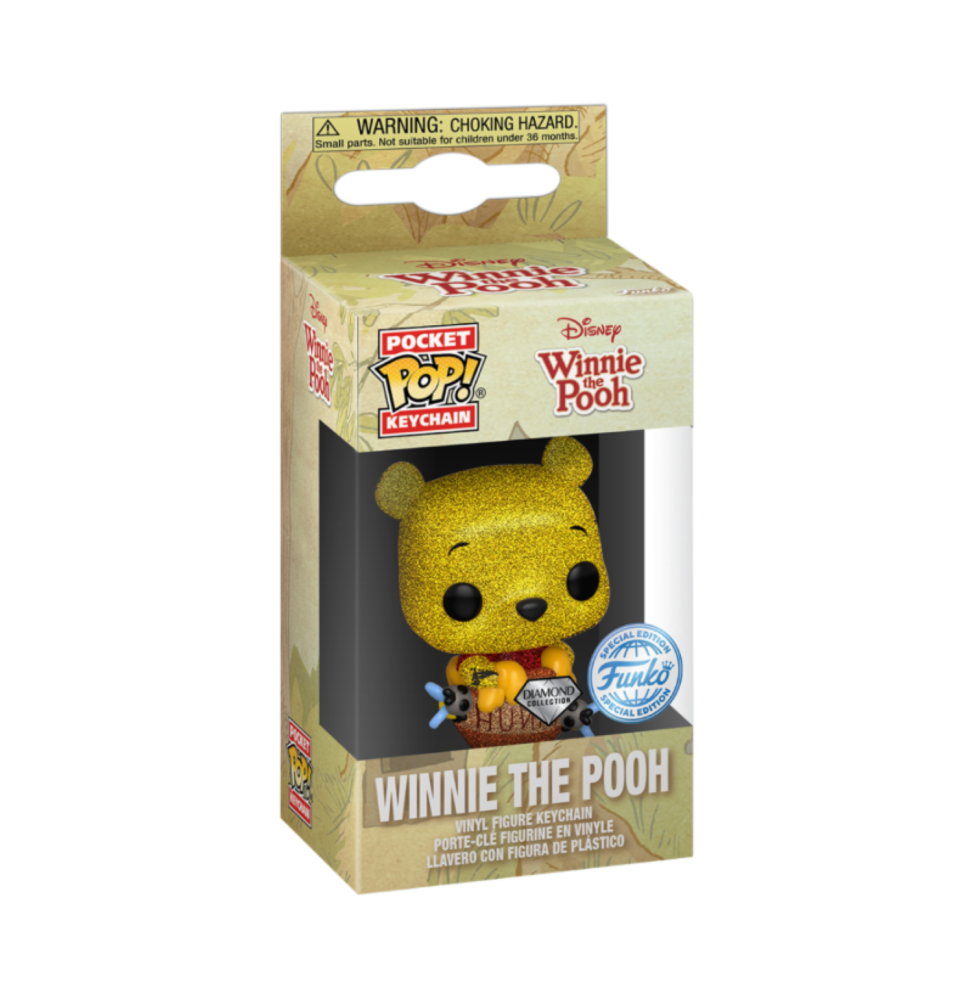 Figurine Disney - Disney Winnie The Pooh Diamond Pocket Pop 4cm