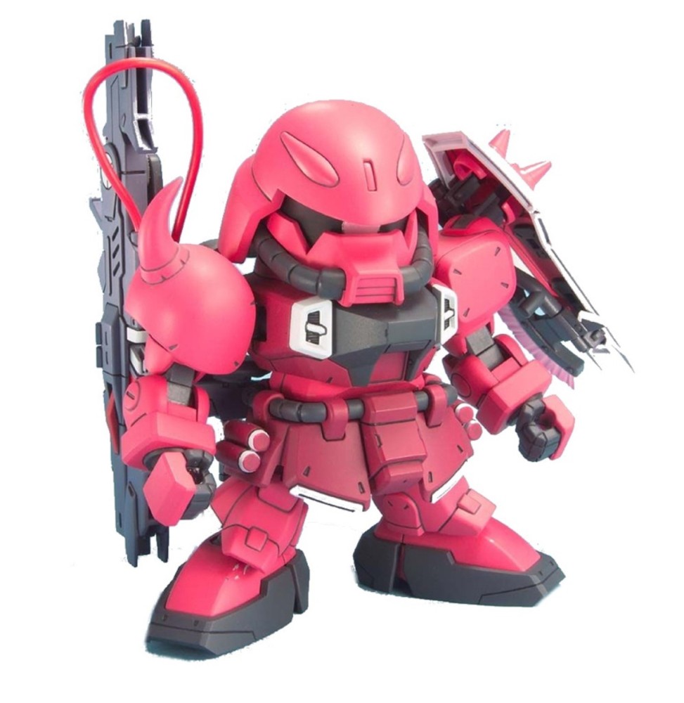 Maquette Gundam - BB281 Gunner Zaku War Lunamaria Gunpla SD 8cm