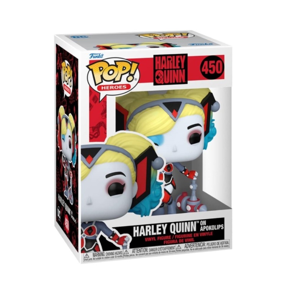 Figurine DC Comics - Harley Quinn Apokolips Pop 10cm