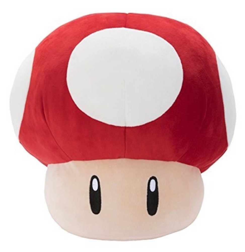 Peluche Mario - Champignon Mega Mocchi Mocchi 38cm