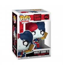 Figurine DC Comics - Harley Quinn W/ Pizza Pop 10cm