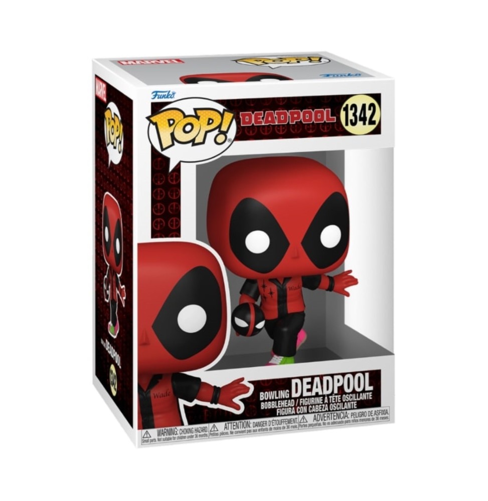 Figurine Marvel - Deadpool Bowling Pop 10cm