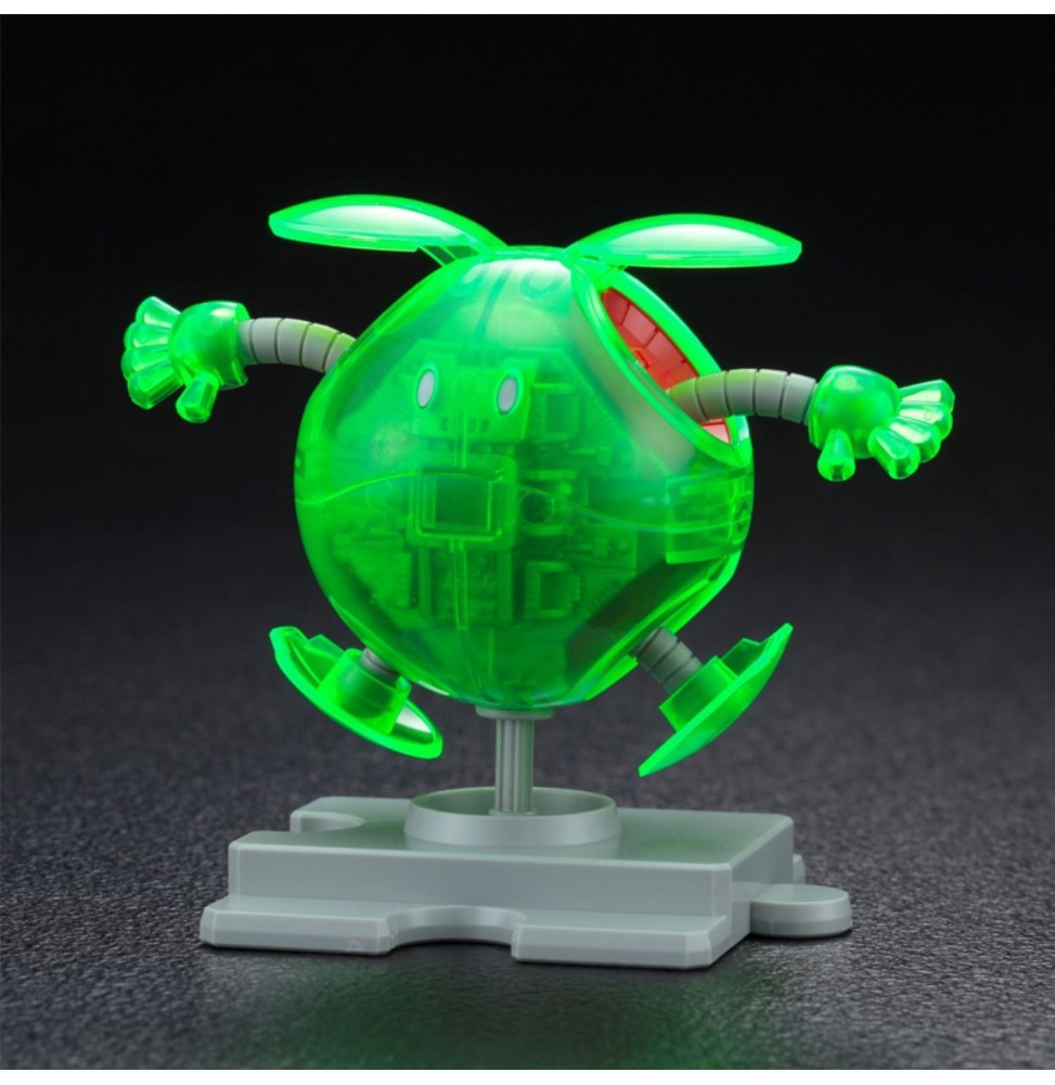 Maquette Gundam - Gundam Gunpla Haropla Haro Green Clear 10cm