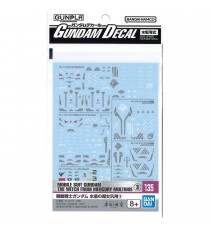 Pack décalcomanies Gundam Gunpla - 135 Witch From Mercury Multiuse III HG 1/144