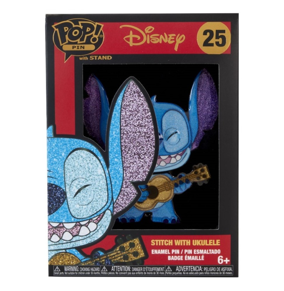 Pins Pop Disney - Lilo And Stitch Stitch Ukulele 9cm