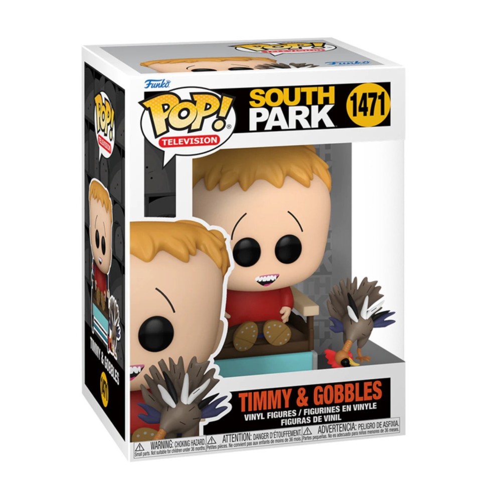 Figurine South Park - Timmy & Gobbles Pop 10cm