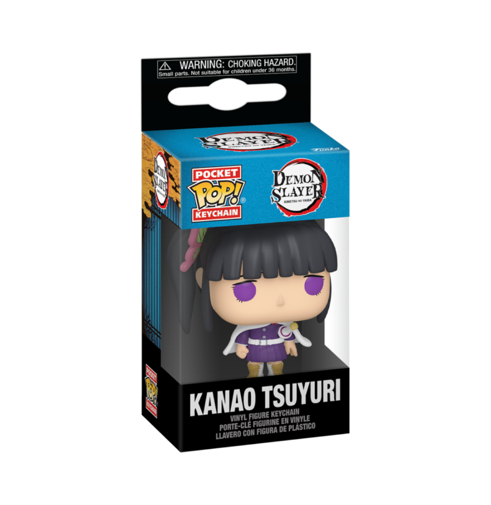 Porte Clé Demon Slayer Kimetsu No Yaiba - Kanao Tsuyuri Pocket Pop 4cm