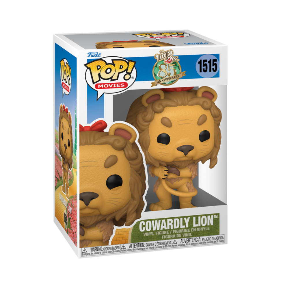 Figurine Magicien D'Oz - Cowardly Lion Pop 10cm