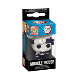 Porte Clé Demon Slayer Kimetsu No Yaiba - Muscle Mouse Pocket Pop 4cm