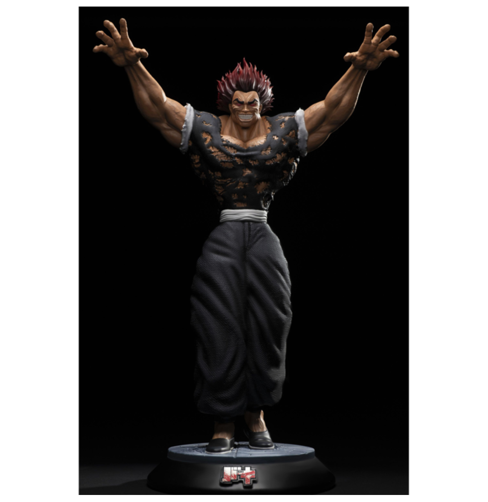 Statue Baki - Yojiro Hanma 37cm