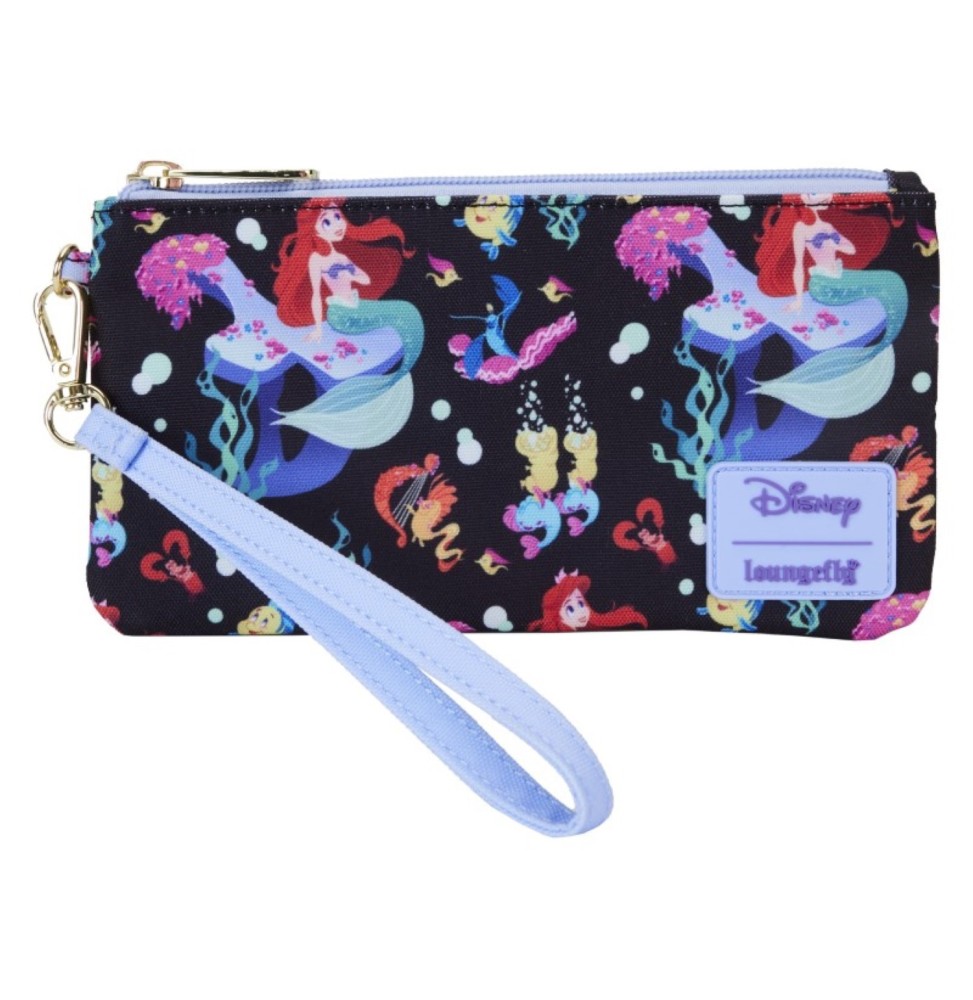 Pochette Nylon Disney - Little Mermaid Petite Sirene 35Th Anniv