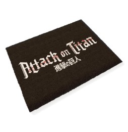 Paillasson  Attaque Des Titans - AOT Logo Blanc