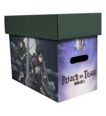 Boite Carton Comic Box Attaque Des Titans - AOT Collector Box Brigade