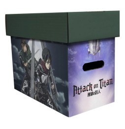 Boite Carton Comic Box Attaque Des Titans - AOT Collector Box Brigade