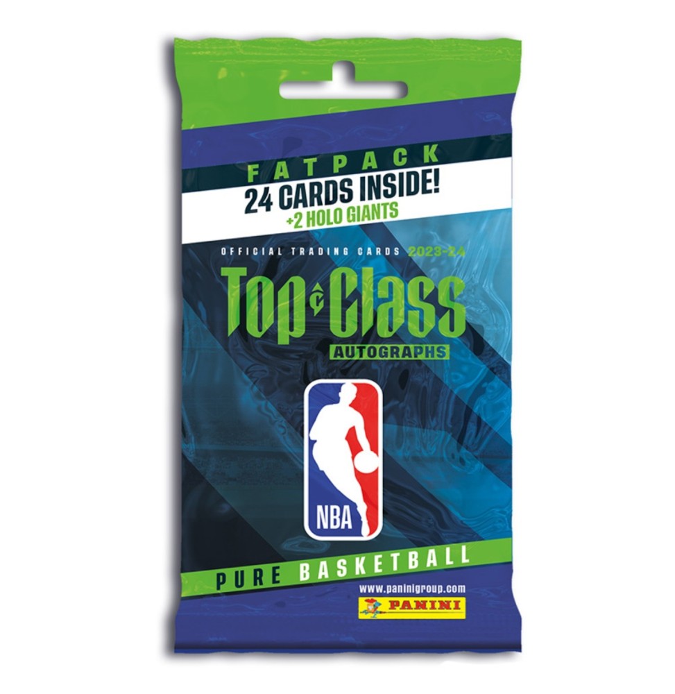 Trading Card Panini Top Class NBA 2024 - Fatpack 24 Cartes + 2 Bonus