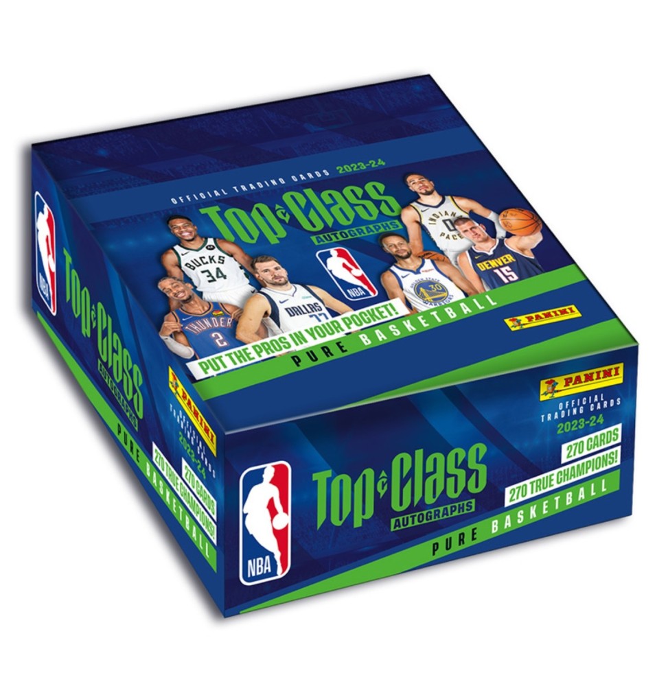 Trading Card Panini Top Class NBA 2024 - Boite De 24 Pochettes De 8 Cartes