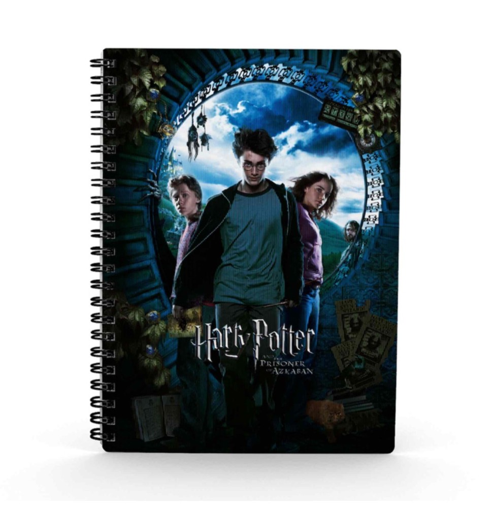 Cahier Harry Potter - 3D Effect Harry Potter Azkaban