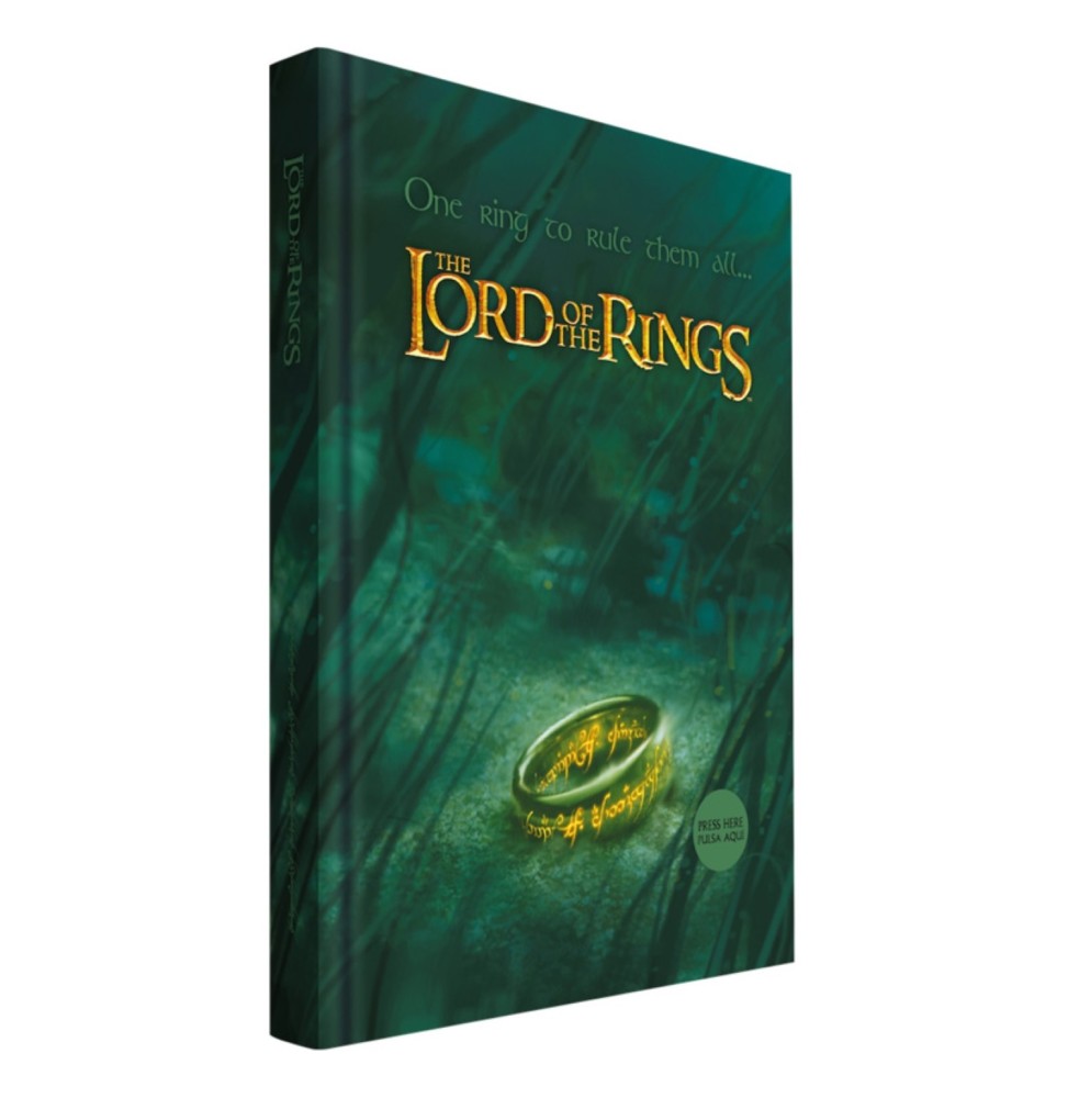 Cahier Lumineux LOTR Le Seigneur Des Anneaux One Ring - To Rule Them All