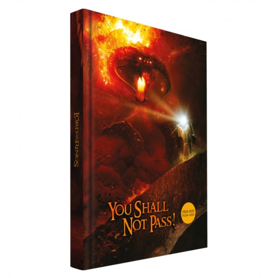 Cahier Lumineux LOTR Le Seigneur Des Anneaux One Ring - You Shall Not Pass