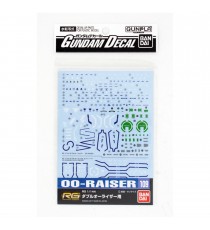 Pack décalcomanies Gundam Gunpla - 109 00-Raiser Rg 1/144