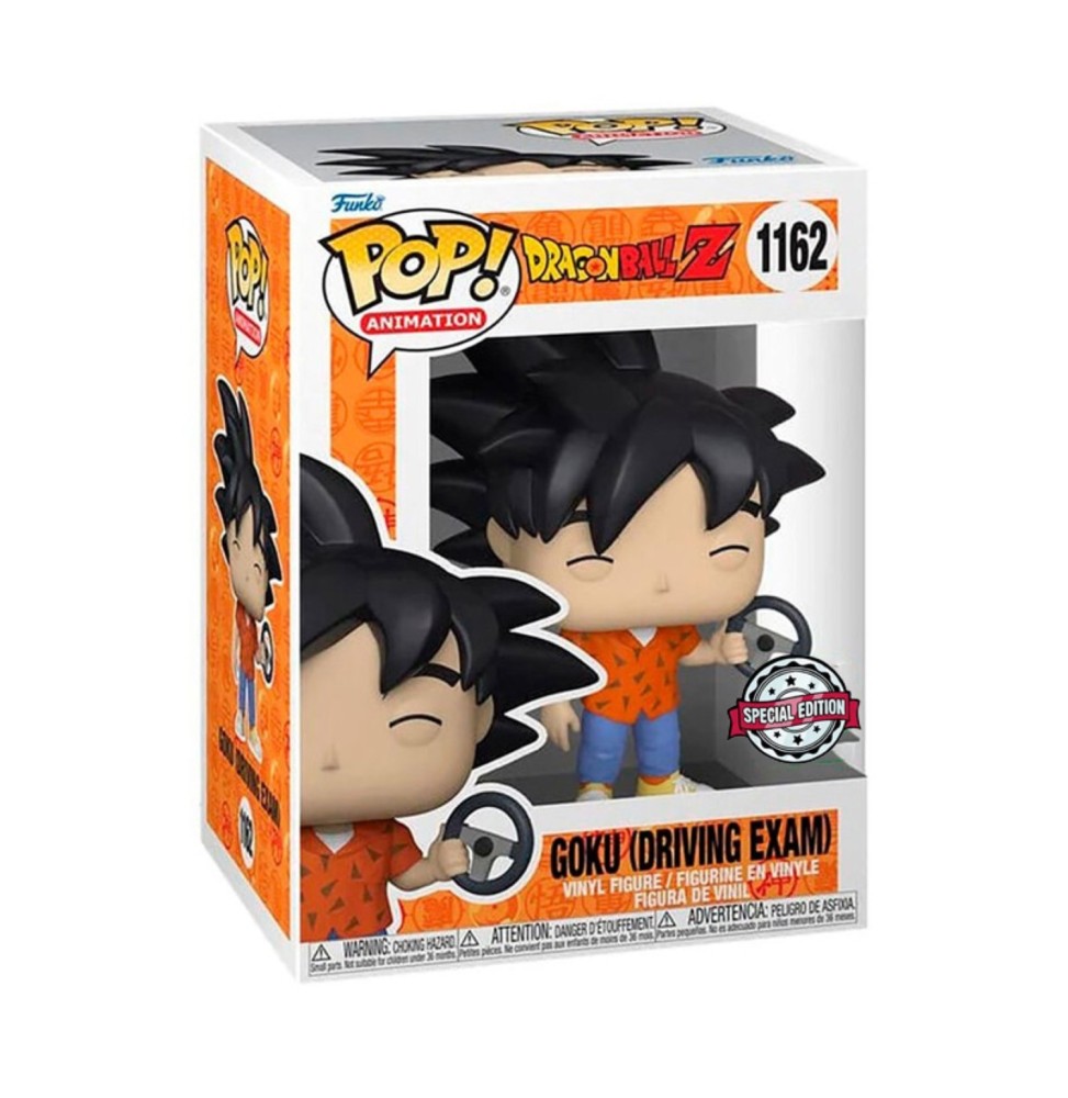 Figurine Dragon Ball Z - Goku Driving School Exclu Pop 10cm