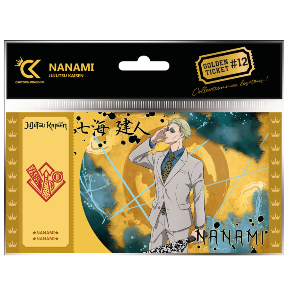 Golden Ticket Jujutsu Kaisen - V2 Nanami