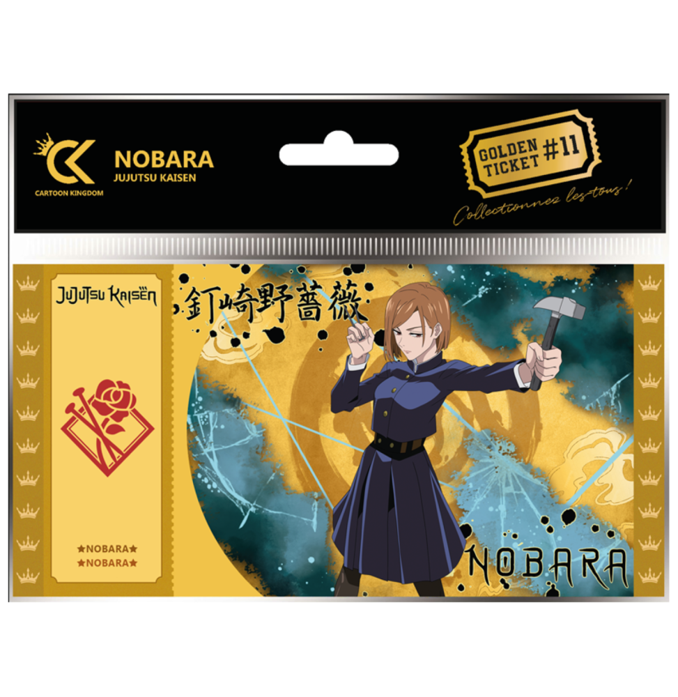 Golden Ticket Jujutsu Kaisen - V2 Nobara