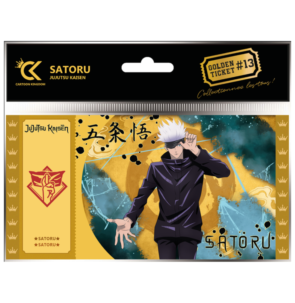 Golden Ticket Jujutsu Kaisen - V2 Satoru