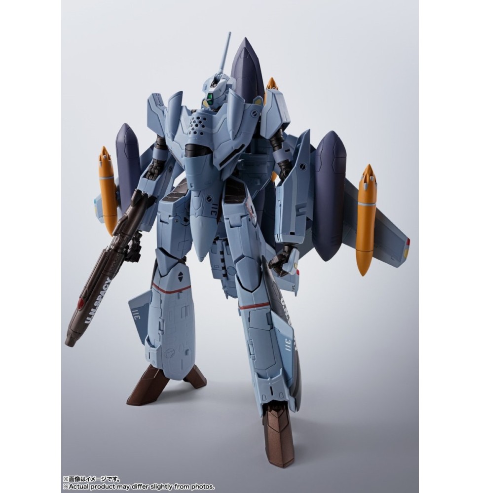 Figurine Macross - Zero Hi Metal R Vf-0A Phoenix Shin Kudo Use Qf2200Db Ghost 14cm