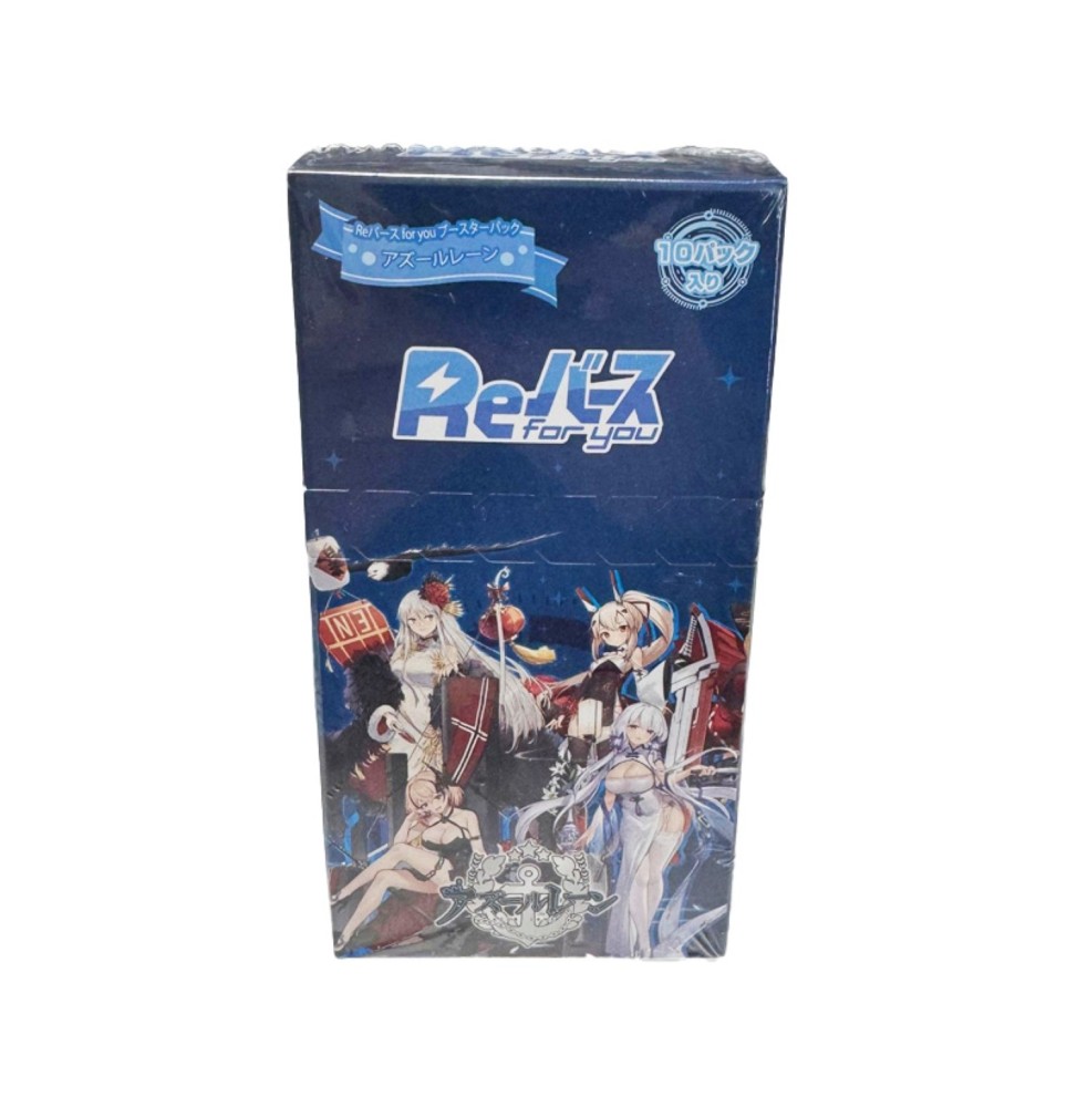 Weiss Schwarz Azure Lane Rebirth - Display De 10 Boosters