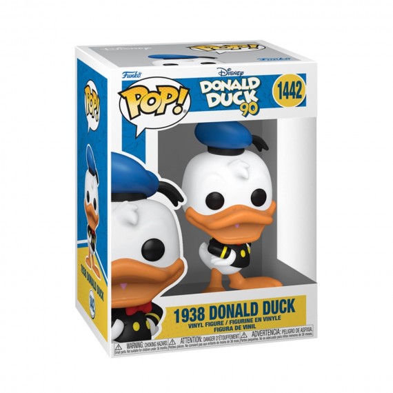 Figurine Disney Donald Duck 90Th Anniv - Donald Duck 1938 Pop 10cm