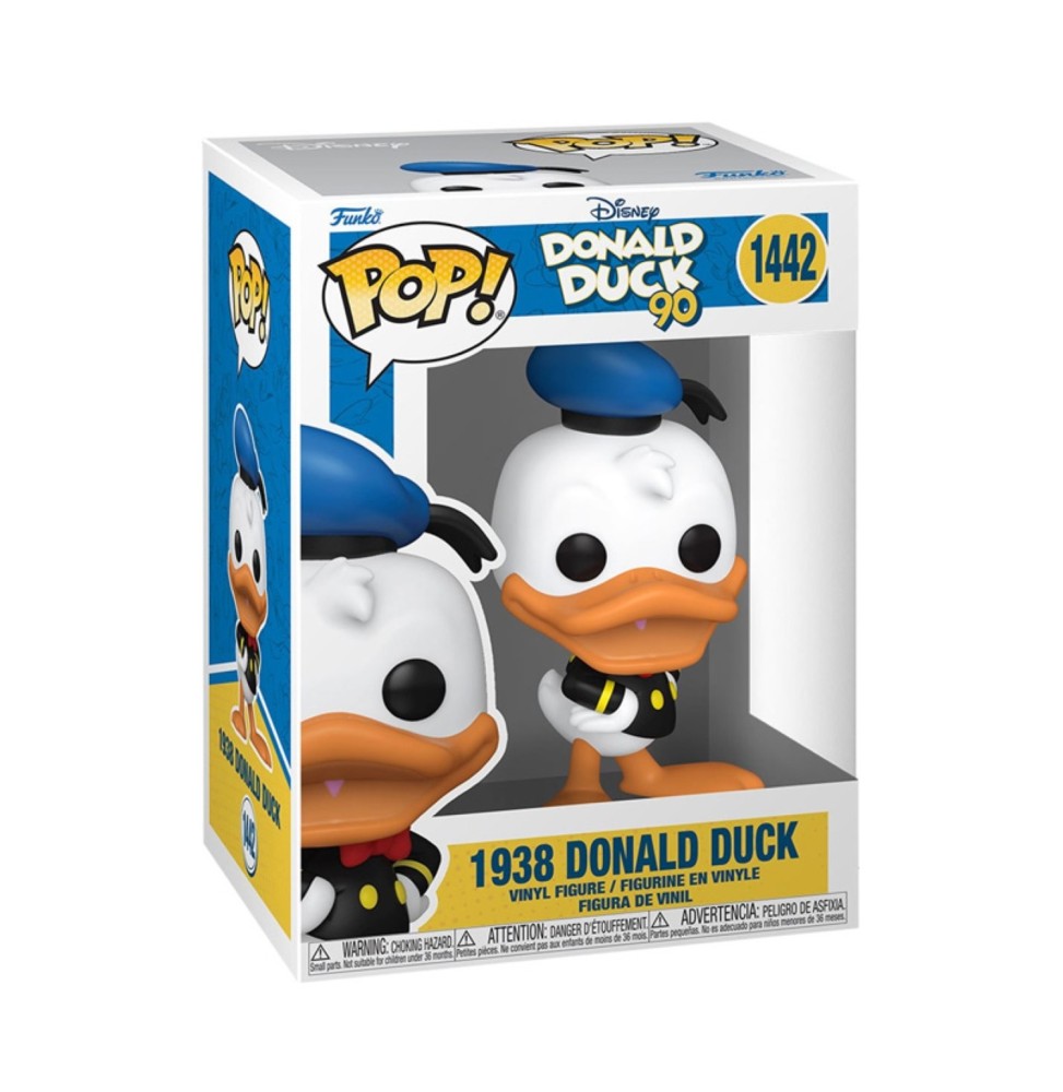 Figurine Disney Donald Duck 90Th Anniv - Donald Duck 1938 Pop 10cm