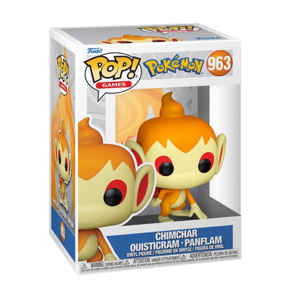 Figurine Pokemon - Chimchar Chimpenfeu Pop 10cm