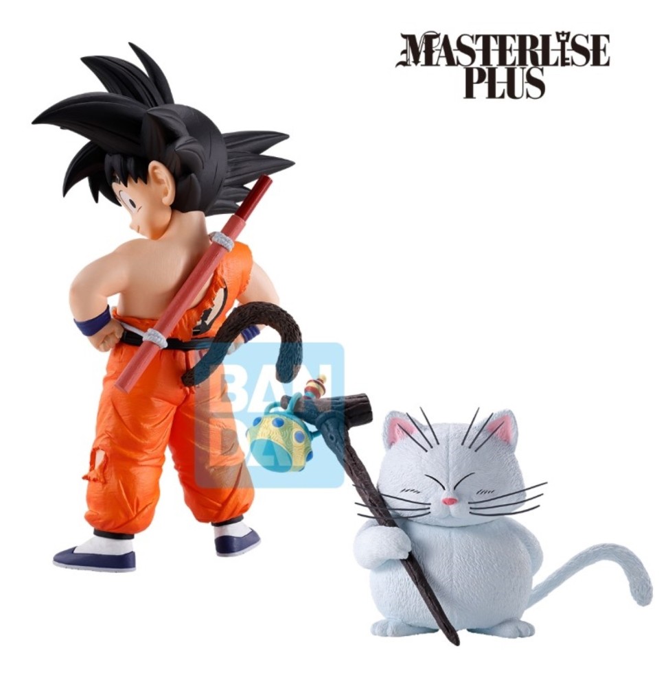 Figurine Dragon Ball Z - Son Goku & Karin Ichibansho The Lookout Above The Clouds 15cm