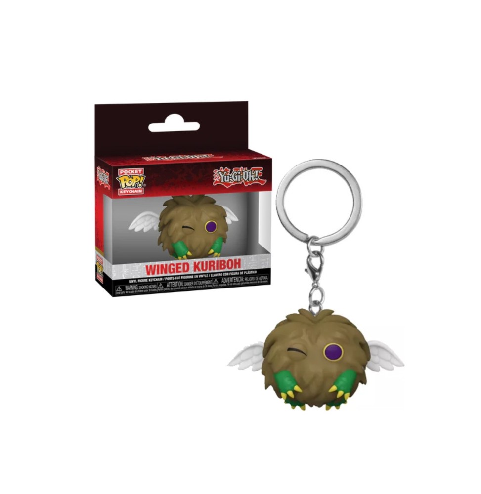 Porte Clé Yu Gi Oh - Winged Kuriboh Pocket Pop 4cm