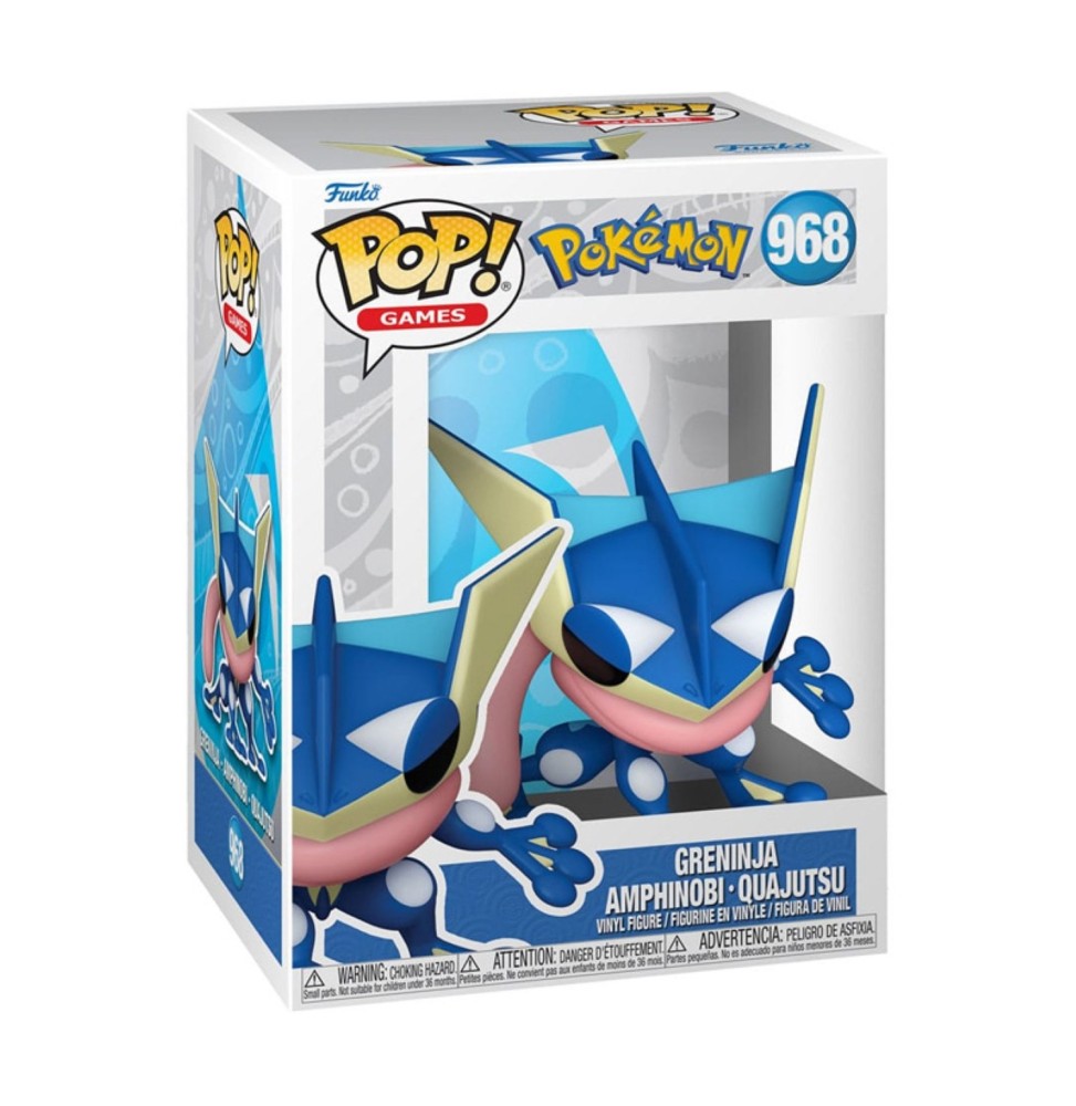 Figurine Pokemon - Greninja Amphinobi Pop 10cm