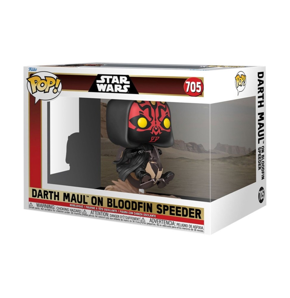 Figurine Star Wars Episode 1 - Darth Maul On Bloodfin Rides Pop 10cm