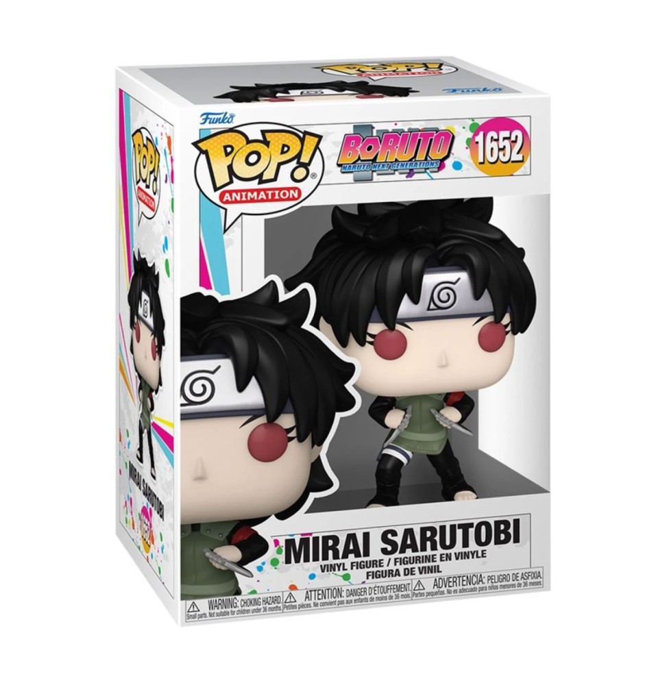 Figurine Naruto Boruto - Mirai Sarutobi Pop 10cm