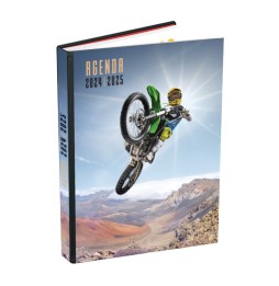 Agenda 2024-2025 - Moto Cross 320 Pages 12X18cm