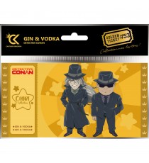 Golden Ticket Detective Conan - Chibi Gin & Vodka