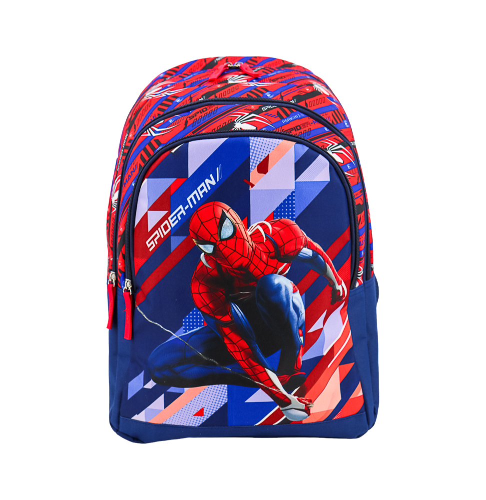 Sac A Dos Marvel - Spiderman 3 Compartiments 41x30,5x22cm