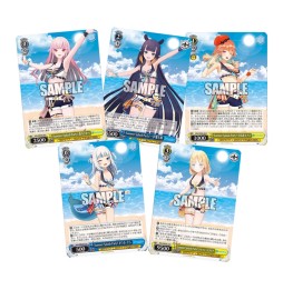 Weiss Schwarz Hololive Summer Collection - Display De 6 Boosters