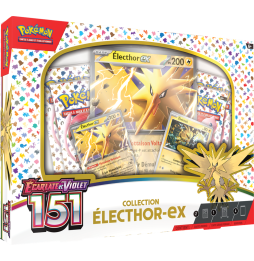 Coffret Pokemon 151 - Électhor EX (Réédition)