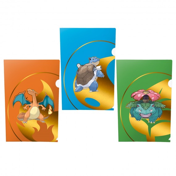 Clearfiles A4 Pokemon Tournament Series 1 - Lot de 3