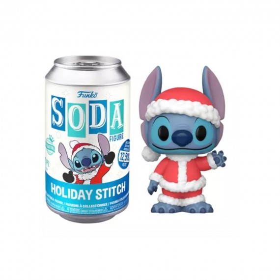 Figurine Disney - Lilo & Stitch Holiday Stitch Vinyl Soda 10cm