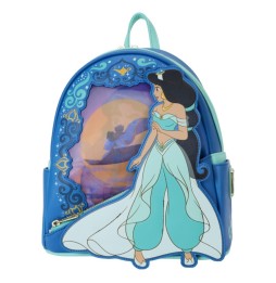 Mini Sac A Dos Disney - Aladdin Princess Jasmine Lenticular