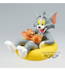 Figurine Tom And Jerry - Tom And Jerry Enjoy Float 10cm