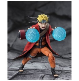 Figurine Naruto Shippuden - Naruto Sage Mode Savior Of Konoha SH Figuarts 14cm