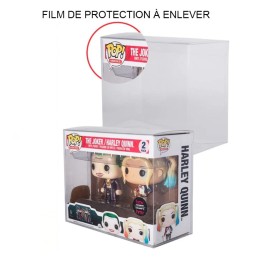 Etui de Protection Evoretro 0,40mm Pour Funko Pop 2-Pack X10pcs